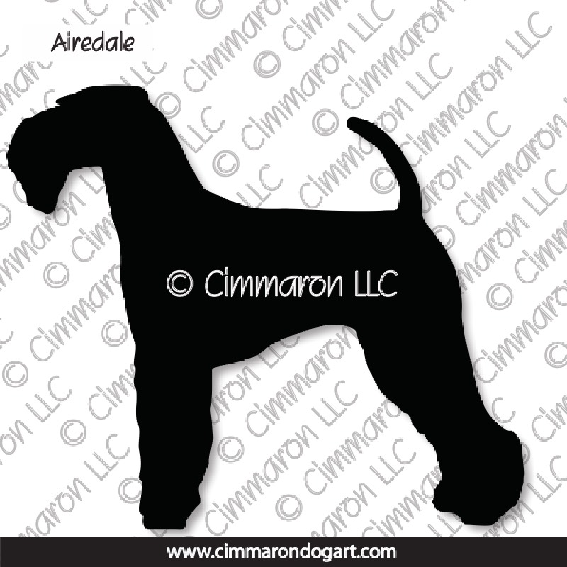 Airedale Silhouette 001