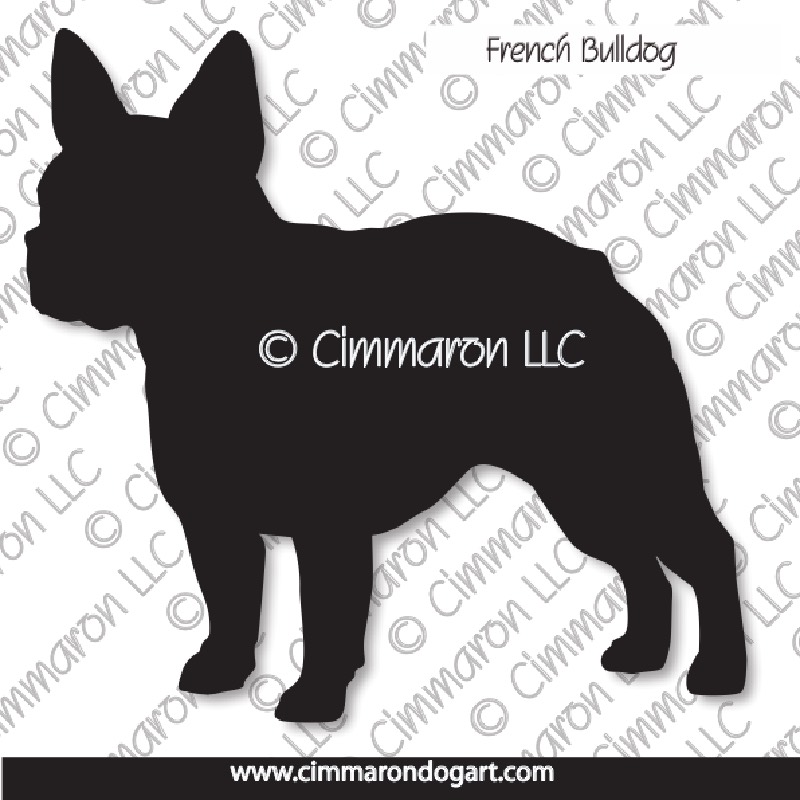 French Bulldog Silhouette 001