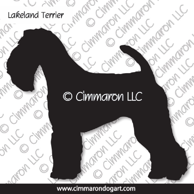 Lakeland Terrier Silhouette 001