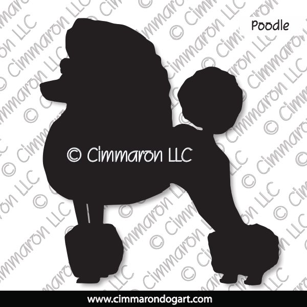 Poodle Silhouette 001