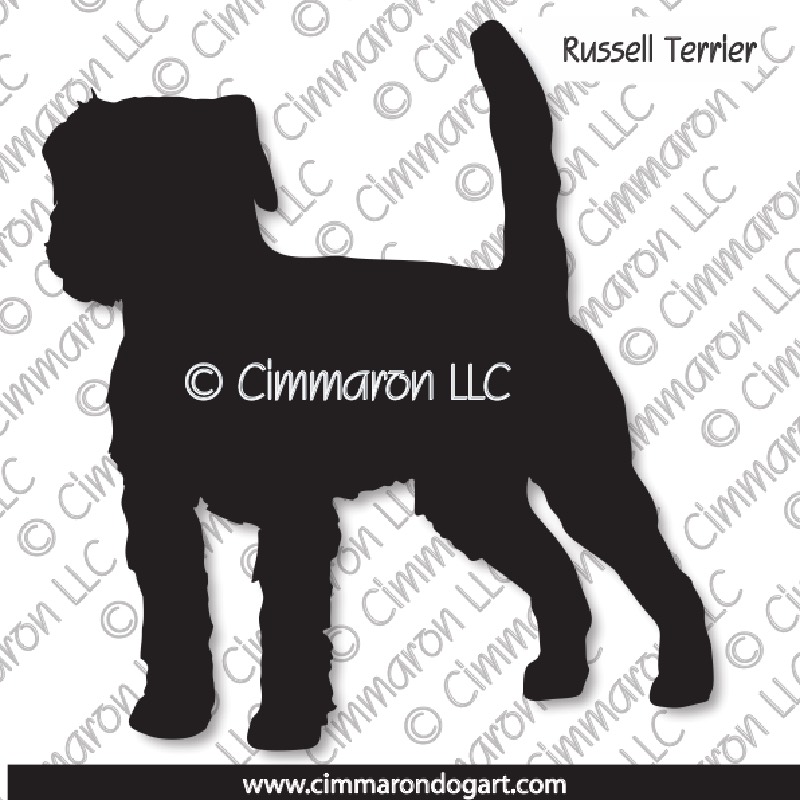 Russell Terrier Silhouette 001