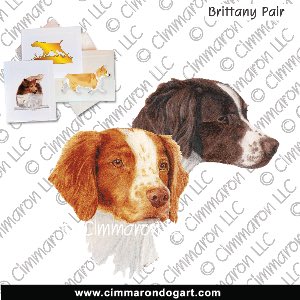 britt034n - Brittany The Pair Note Cards