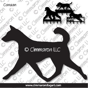 canaan003h - Canaan Gaiting Leash Rack