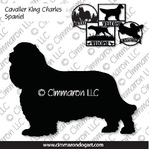 cavalier001s - Cavalier King Charles Spaniel House and Welcome Signs