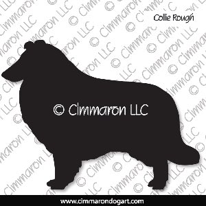 collie-r-001d - Collie Decal