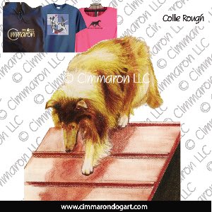 collie-r-006t - Collie A Frame Custom Shirts