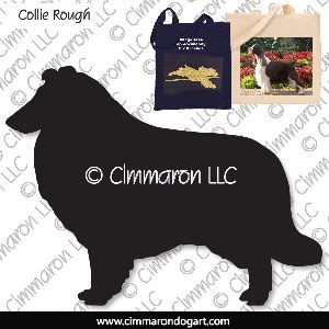 collie-r-001tote - Collie Tote Bag