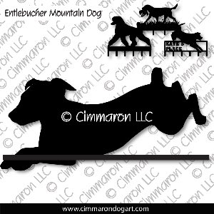 entle005h - Entlebucher Mountain Dog Jumping Bob Tail Leash Rack