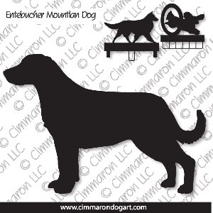 entlet007ls - Entlebucher Mountain Dog Standing MACH Bars-Rosette Bars
