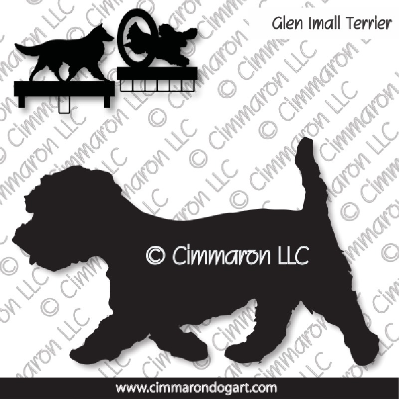 glen002ls - Glen of Imaal Terrier Gaiting MACH Bars-Rosette Bars