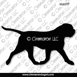 mastiff003d - Mastiff Gaiting Decal