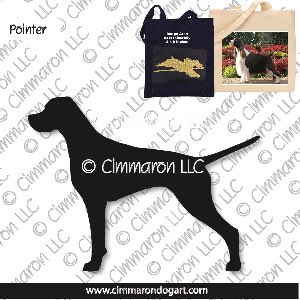 pointer002tote - Pointer Standing Tote Bag