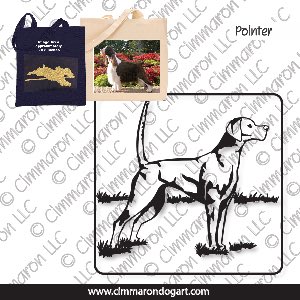 pointer008tote - Pointer Line Tote Bag