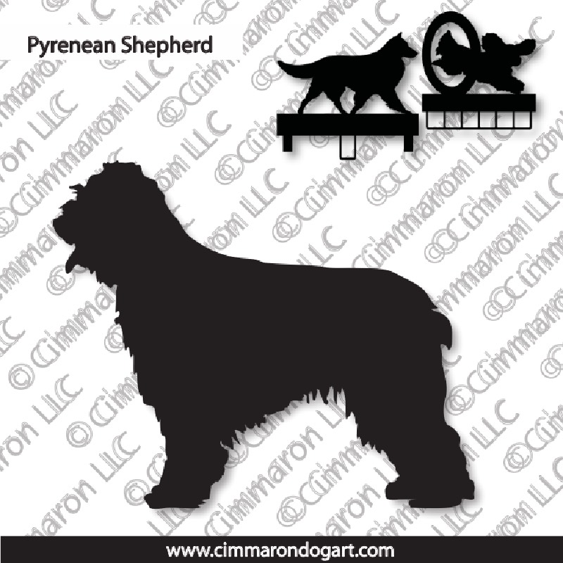 py-shep001ls - Pyrenean Shepherd MACH Bars-Rosette Bars