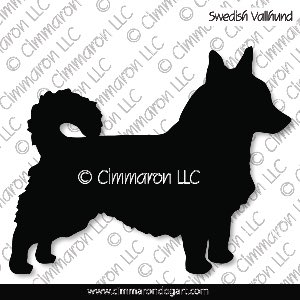 sw-vall005d - Swedish Vallhund Decal