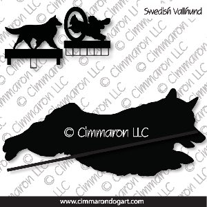 sw-vallbob004ls - Swedish Vallhund Bob Tail Jumping MACH Bars-Rosette Bars