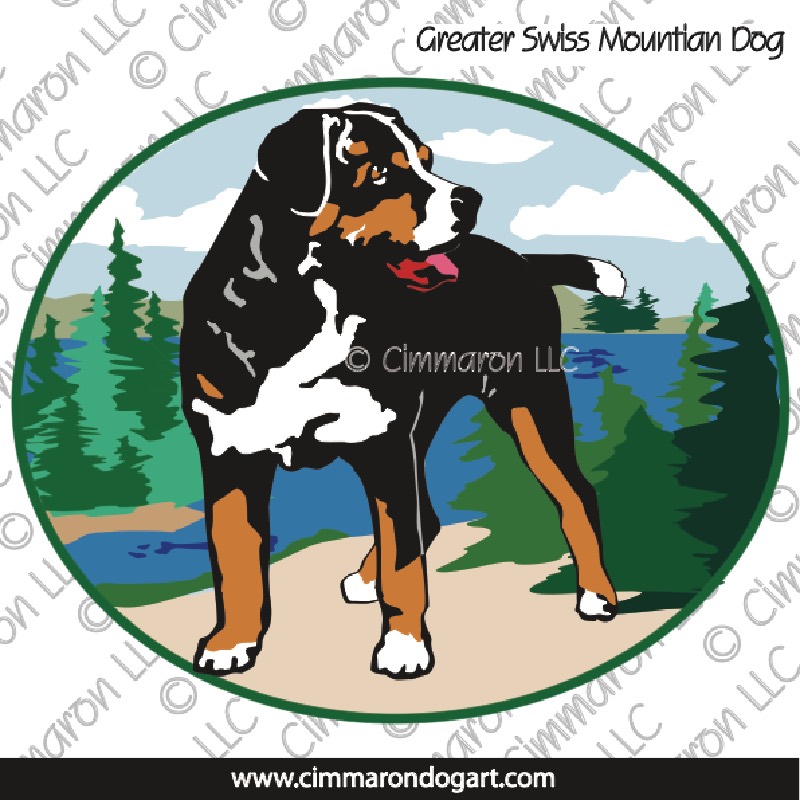 Greater Swiss Mountain Dog Color Design 007