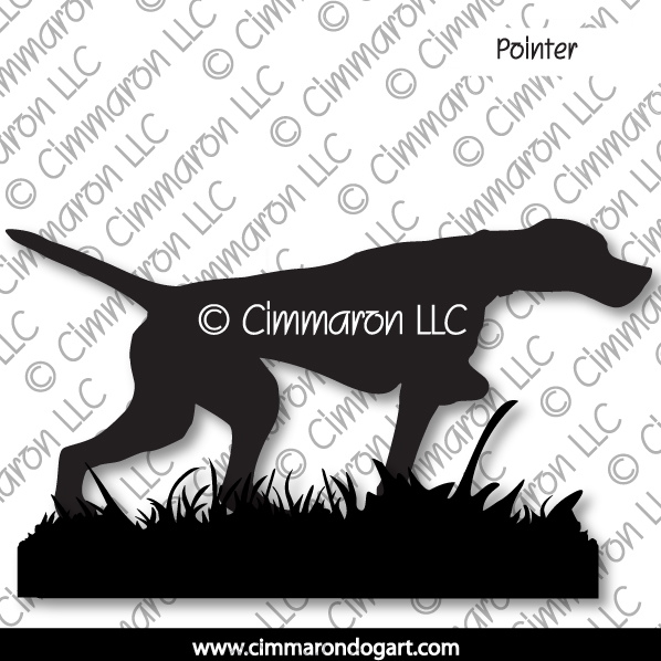 Pointer on Point Silhouette 007