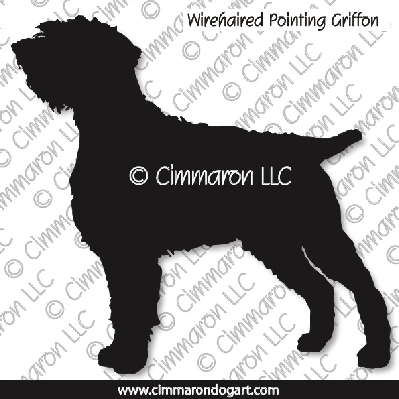 Wirehaired Pointing Griffon Standing 002