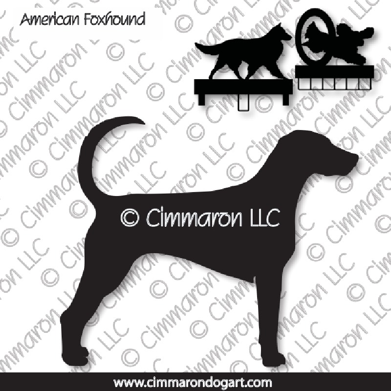 afoxhd001ls - American Foxhound MACH Bars-Rosette Bars