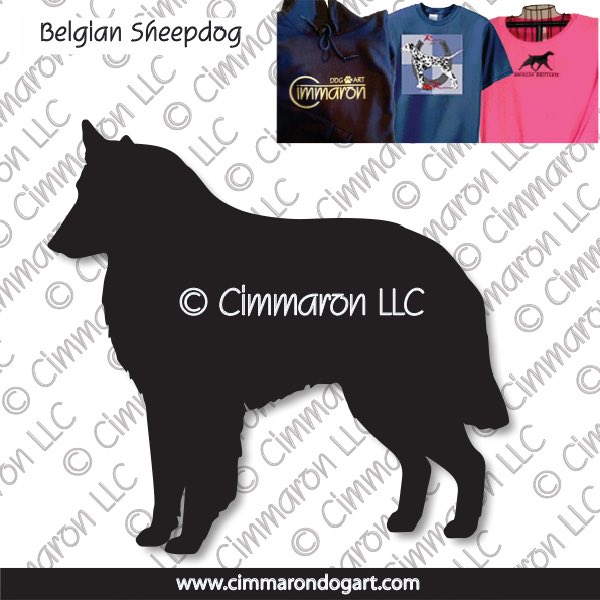 belgians001t - Belgian Sheepdog Custom Shirts