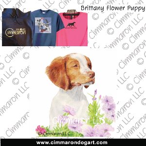 britt028t - Brittany in the Flowers Custom Shirts