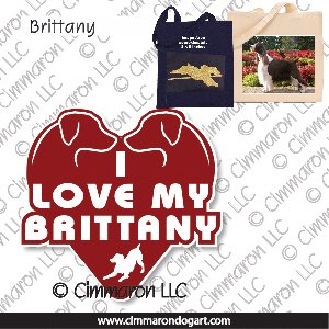 britt006tote - Brittany Sign Note Cards