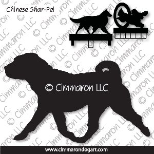 csharpei002ls - Chinese Shar-Pei Gaiting MACH Bars-Rosette Bars