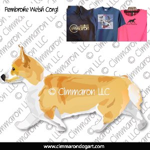 corgi012t - Pembroke Welsh Corgi Color Custom Shirts