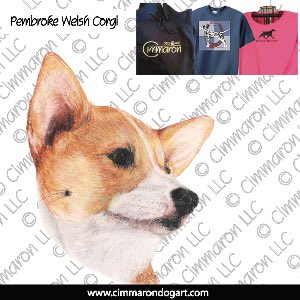 corgi020t - Pembroke Welsh Corgi Puppy Custom Shirts