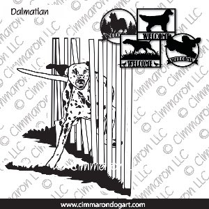 dal007s - Dalmatian Agiltiy Weaves House and Welcome Signs