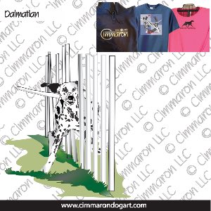 dal008t - Dalmatian Weaves Color Custom Shirts