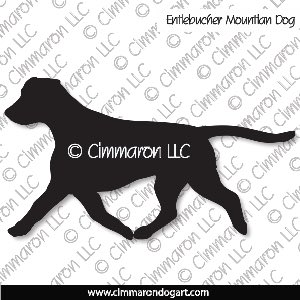 entlet009d - Entlebucher Mountain Dog Moving Decal
