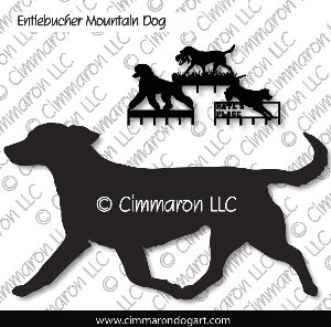 entlet008h - Entlebucher Mountain Dog Gaiting Leash Rack