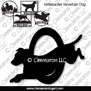 entlet010s - Entlebucher Mountain Dog Agility House and Welcome Signs