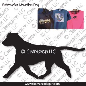 entlet009t - Entlebucher Mountain Dog Moving Custom Shirts