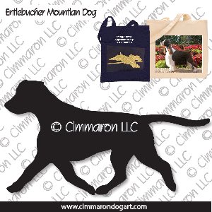 entlet009tote - Entlebucher Mountain Dog Moving Tote Bag