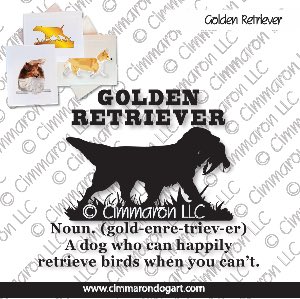 golden010n - Golden Saying Note Cards