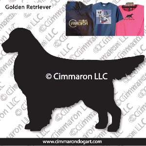 golden001t - Golden Retriever Custom Shirts
