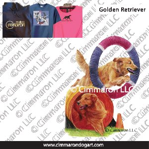golden011t - Golden Retriever Combo Custom Shirts