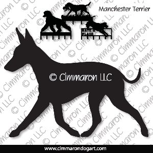man-ter002h - Manchester Terrier Gaiting Leash Rack