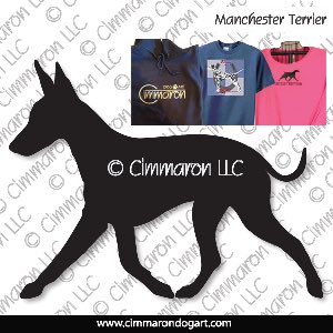 man-ter002t - Manchester Terrier Custom Shirts