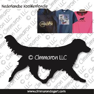 ned-kooi004t - Nederlandse Kooikerhondje Trotting Custom Shirts