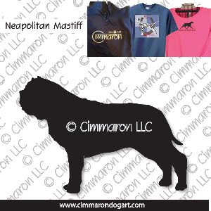 neap002t - Neapolitan Mastiff Custom Shirts