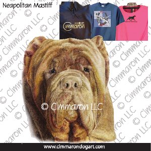 neap006t - Neapolitan Mastiff Gaiting Custom Shirts