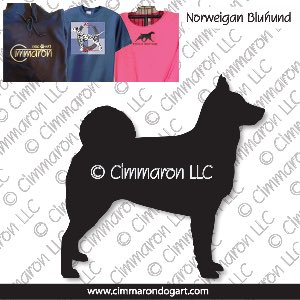 nor-buhund001t - Norwegian Buhund Custom Shirts