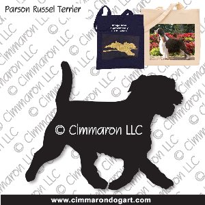 p-russell004tote - Parson Russell Terrier Moving Tote Bag