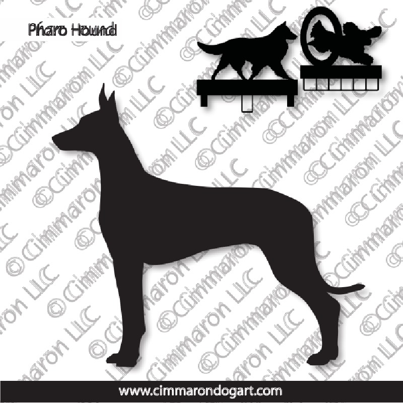 pharao001ls - Pharaoh Hound MACH Bars-Rosette Bars