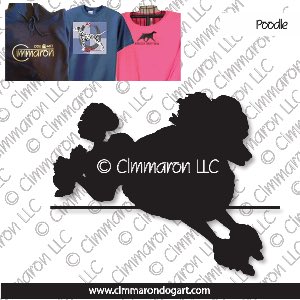 poodle004t - Poodle Jumping Custom Shirts