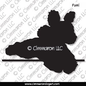 pumi009d - Pumi Over the Jump Decal